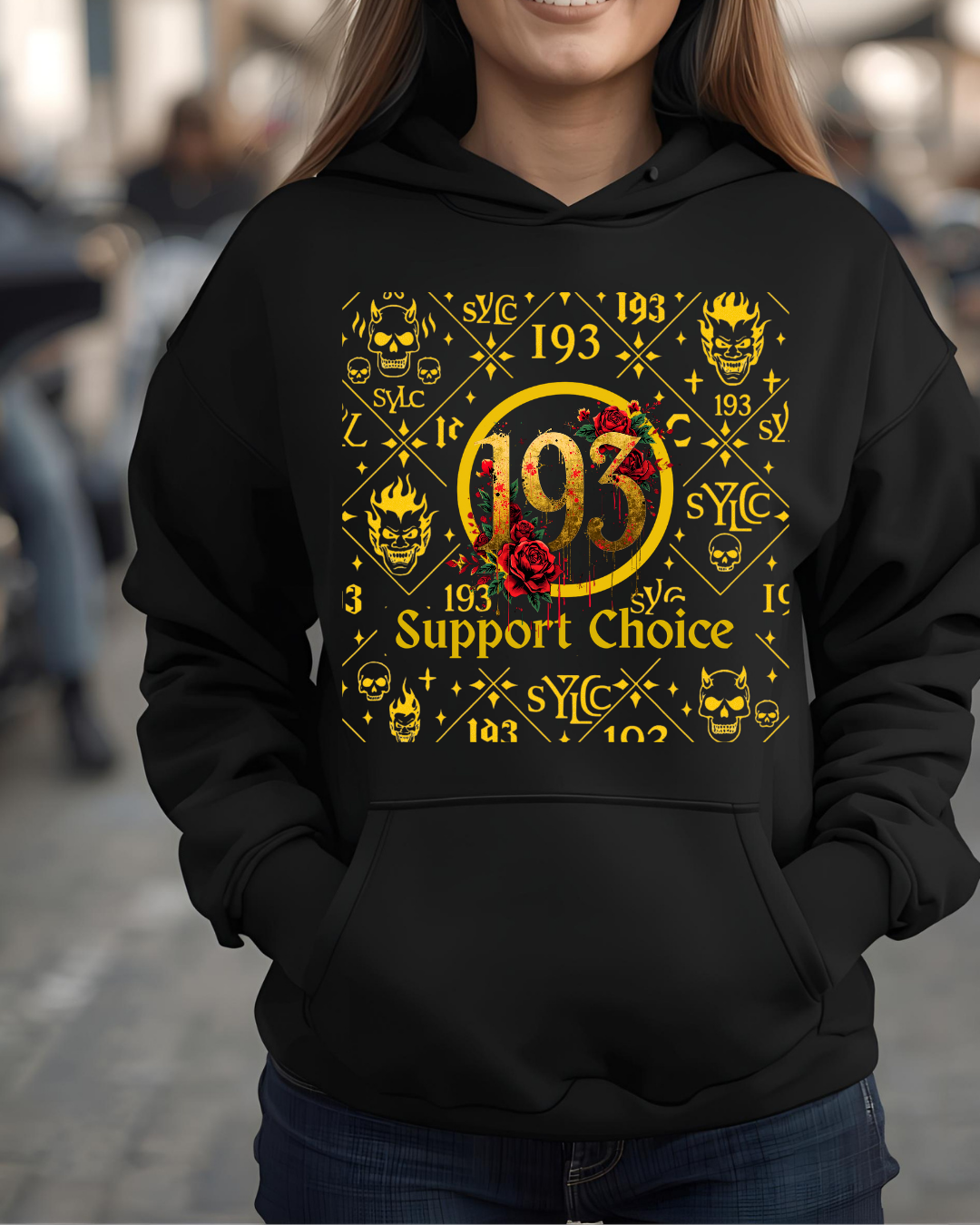 hoodie-Vuitton Roses