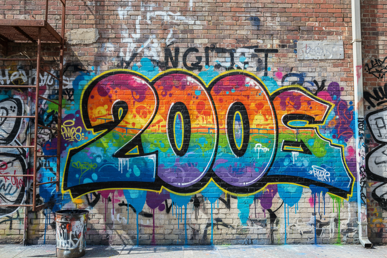 graffiti styled 200